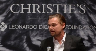 Leonardo-DiCaprio-cohosted-art-auction-NYC-Christie