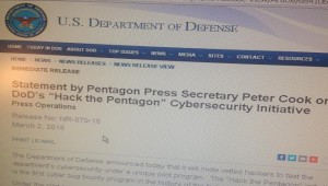 hacker pentagon