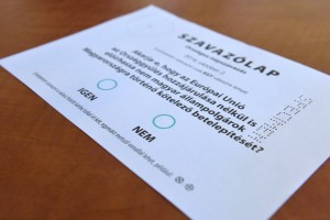 kvótaellenes népszavazás
